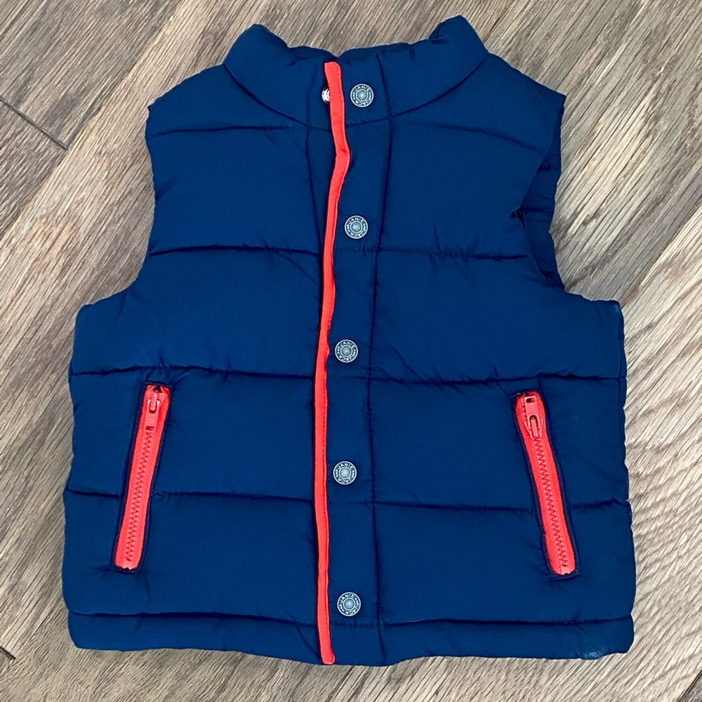 Janie and Jack vest, 12-18M